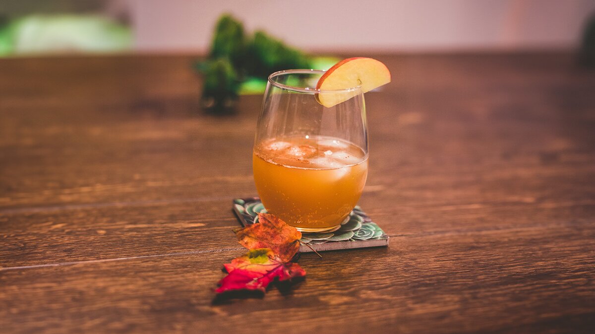 Fotografia: succo di mele